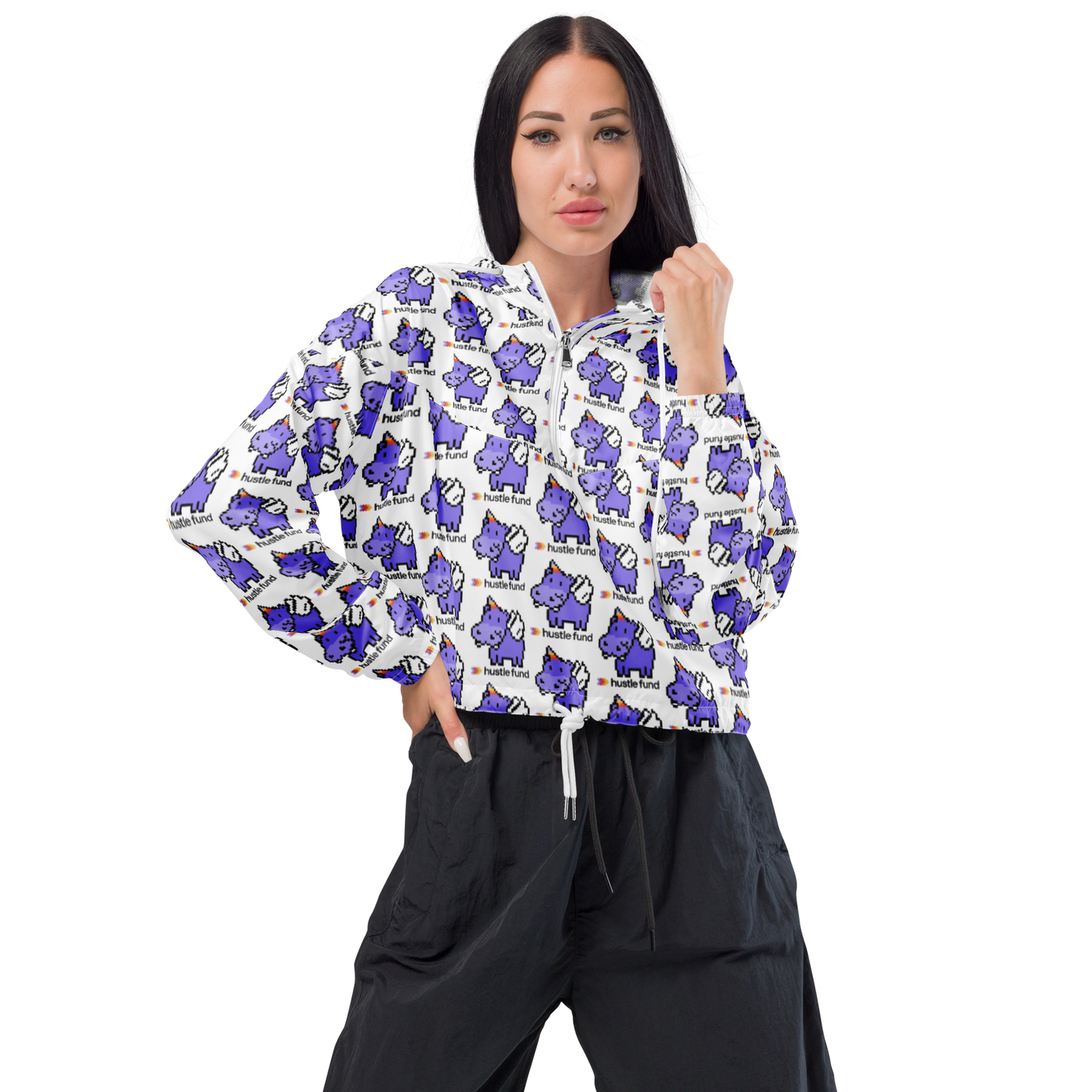 Hippocorn Women’s Cropped Windbreaker