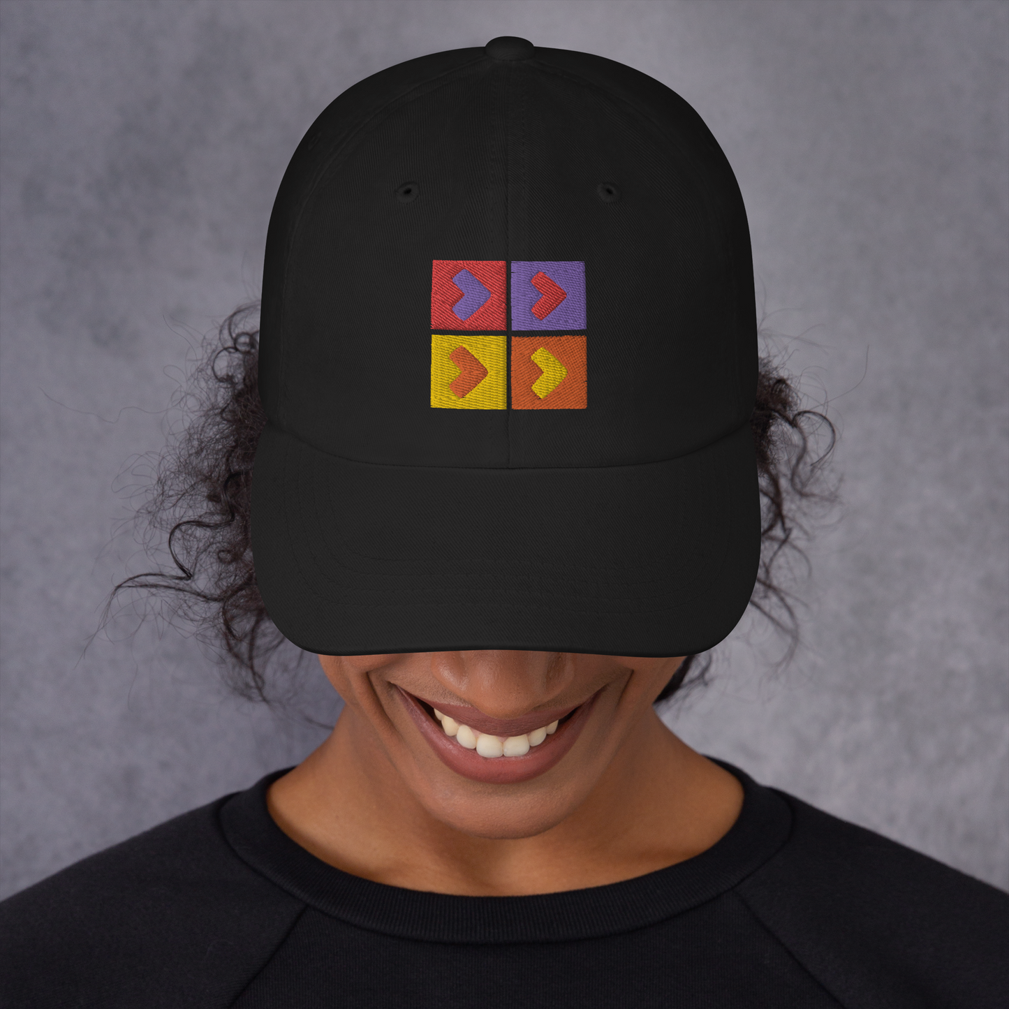 Hustle Fund Tiles Dad Hat