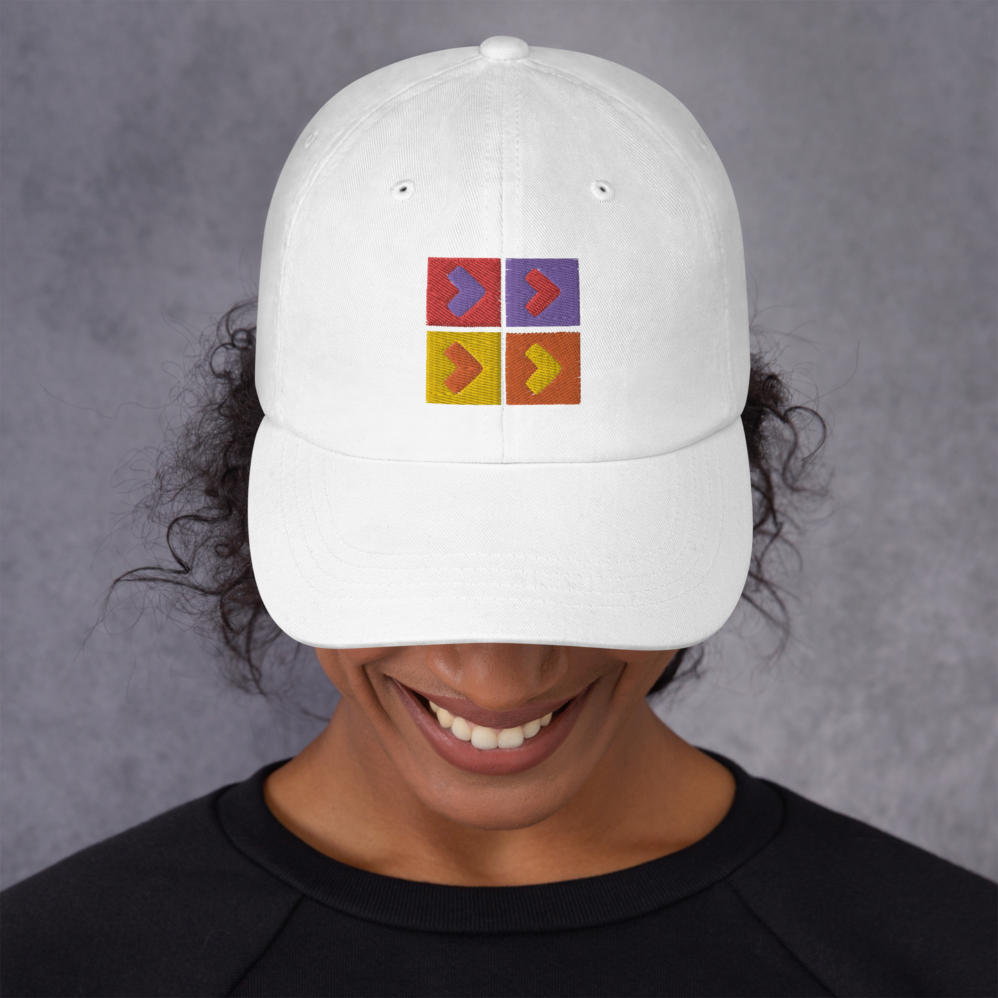 Hustle Fund Tiles Dad Hat