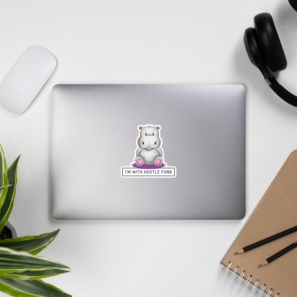 Hustle Fund Hippo Sticker