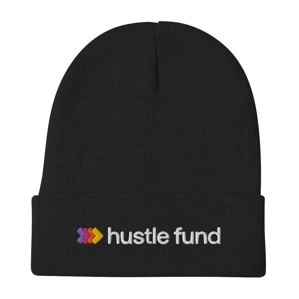 Hustle Fund Embroidered Beanie
