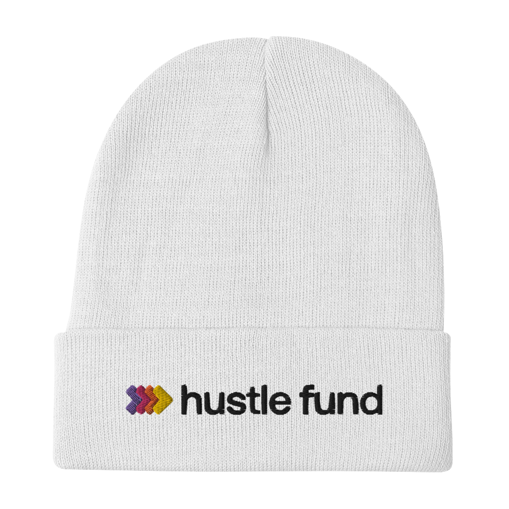 Hustle Fund Embroidered Beanie