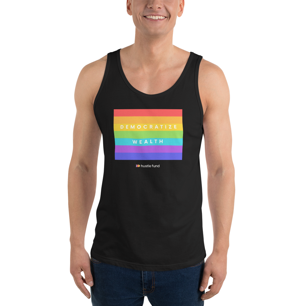 Democratize Wealth Tank Top