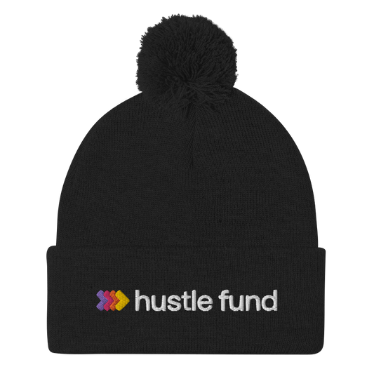 Hustle Fund Pom-Pom Beanie