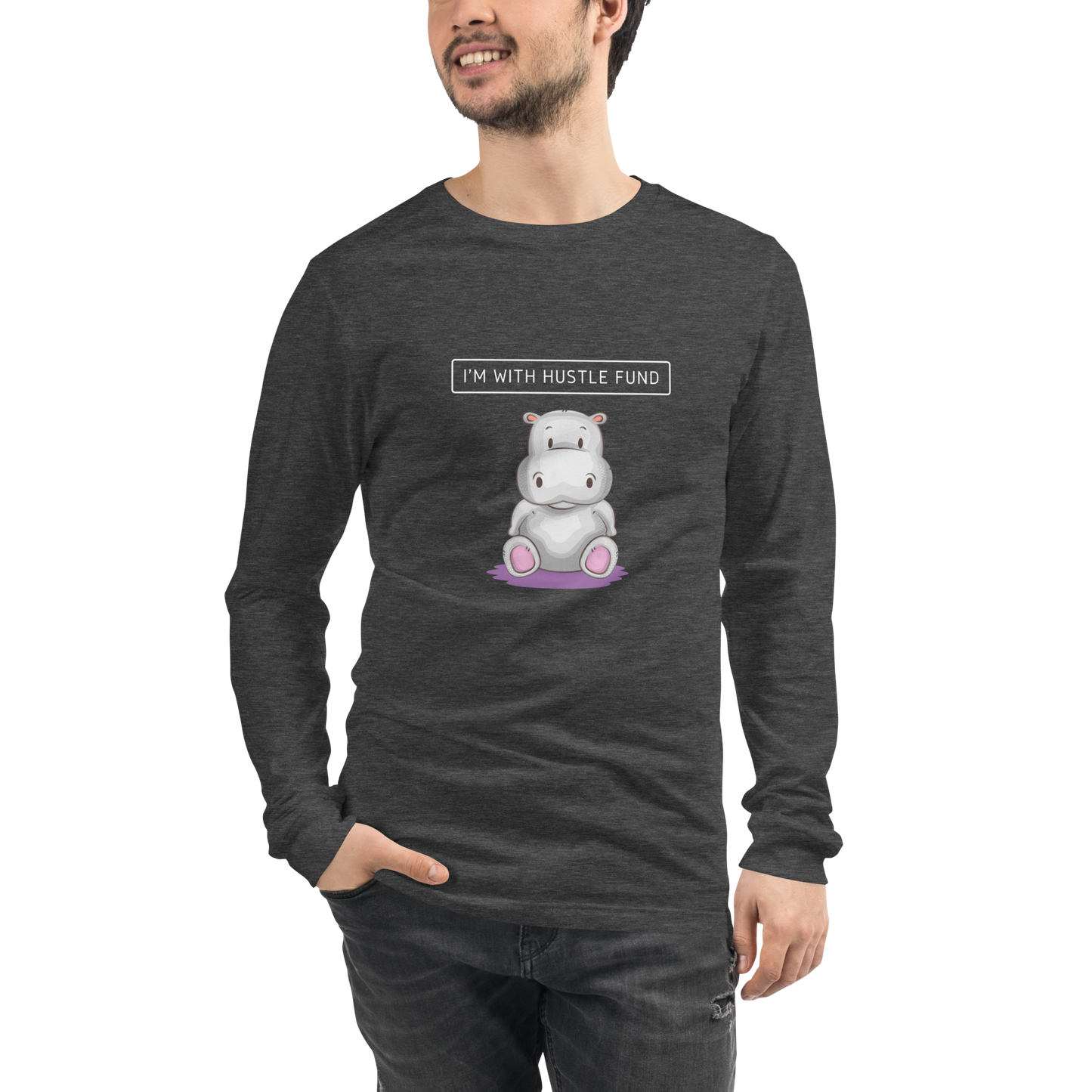 Hustle Fund Hippo Unisex Long Sleeve Shirt