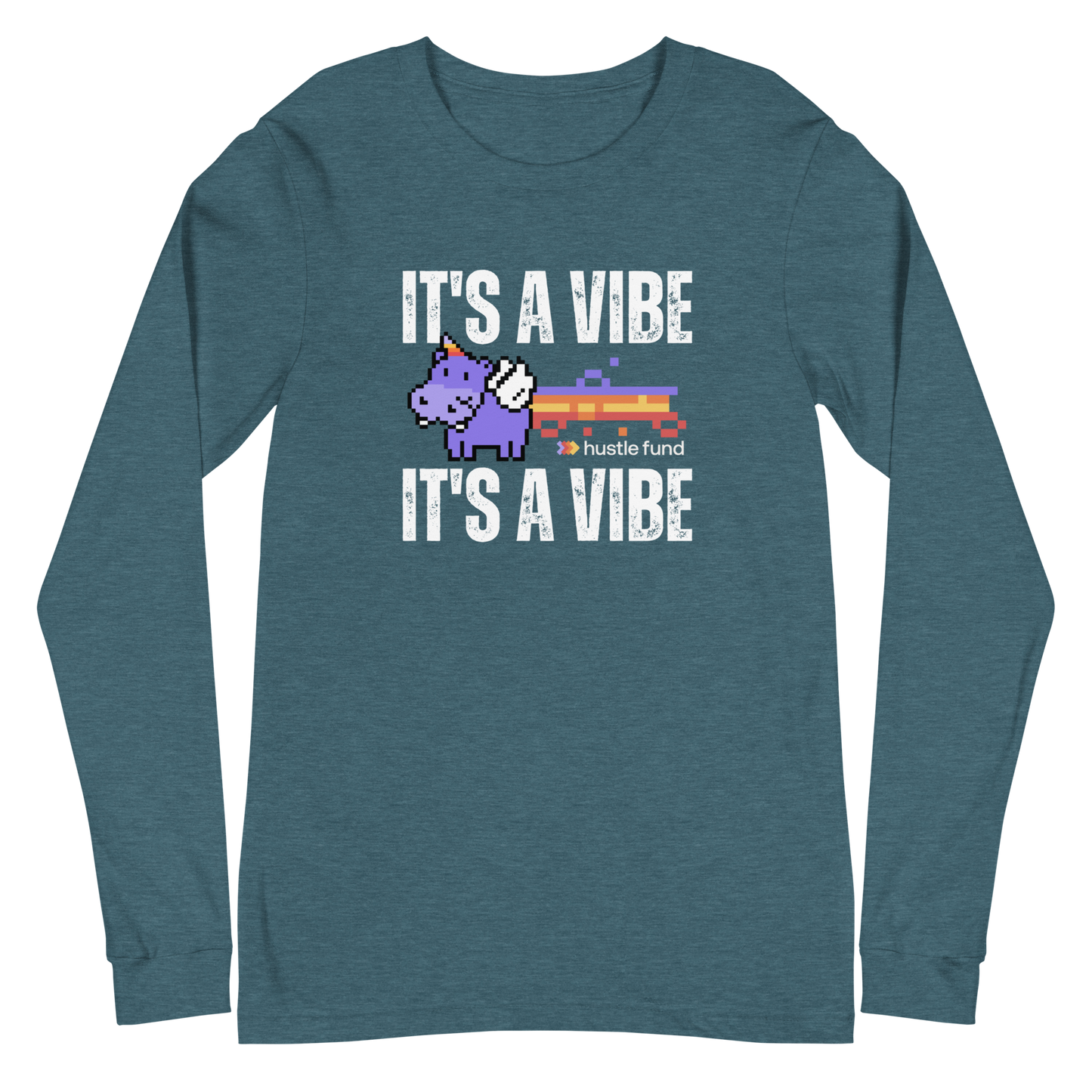 Hippocorn It's a Vibe Unisex Long Sleeve Shirt