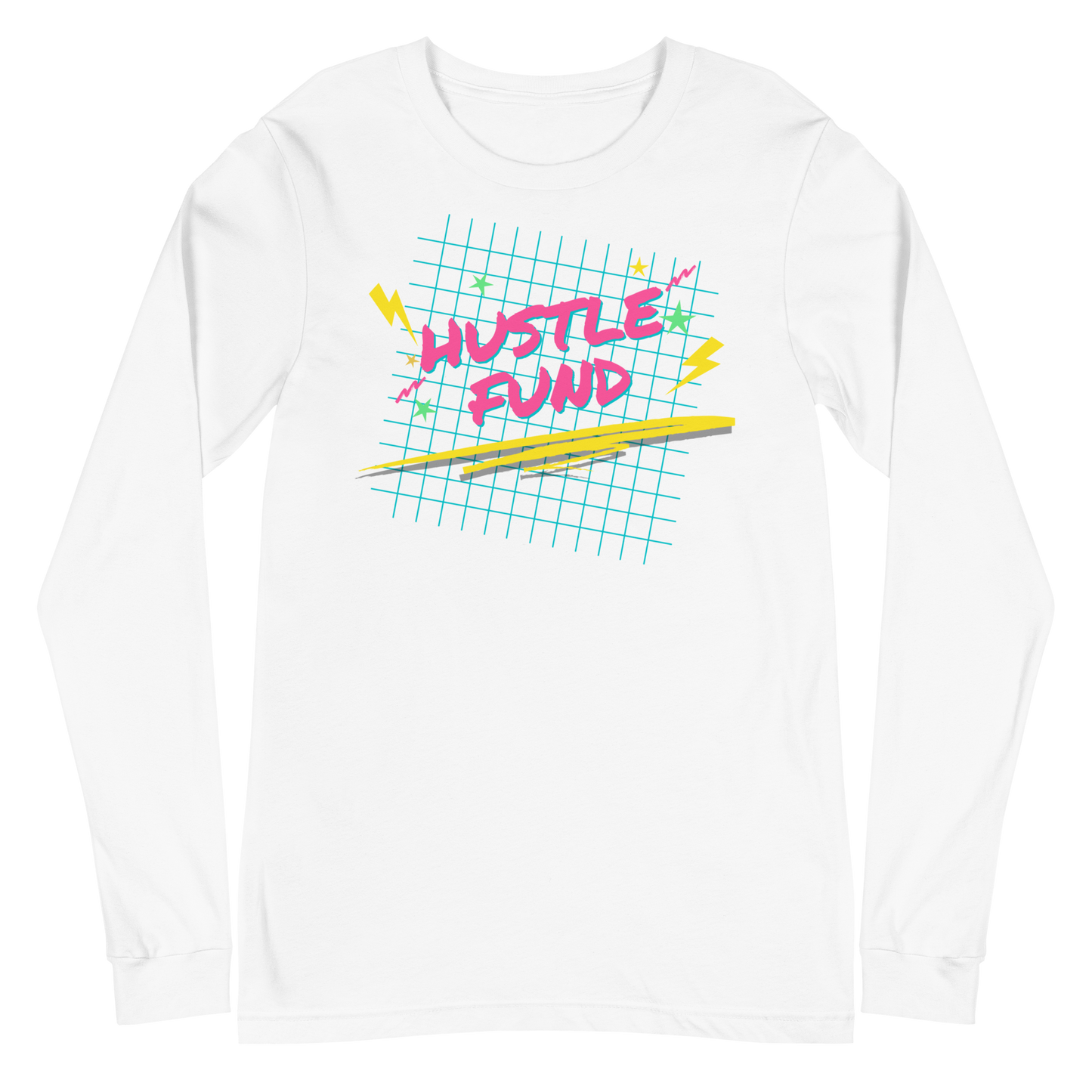 90's Inspired Hustle Fund Unisex Long Sleeve Shirt