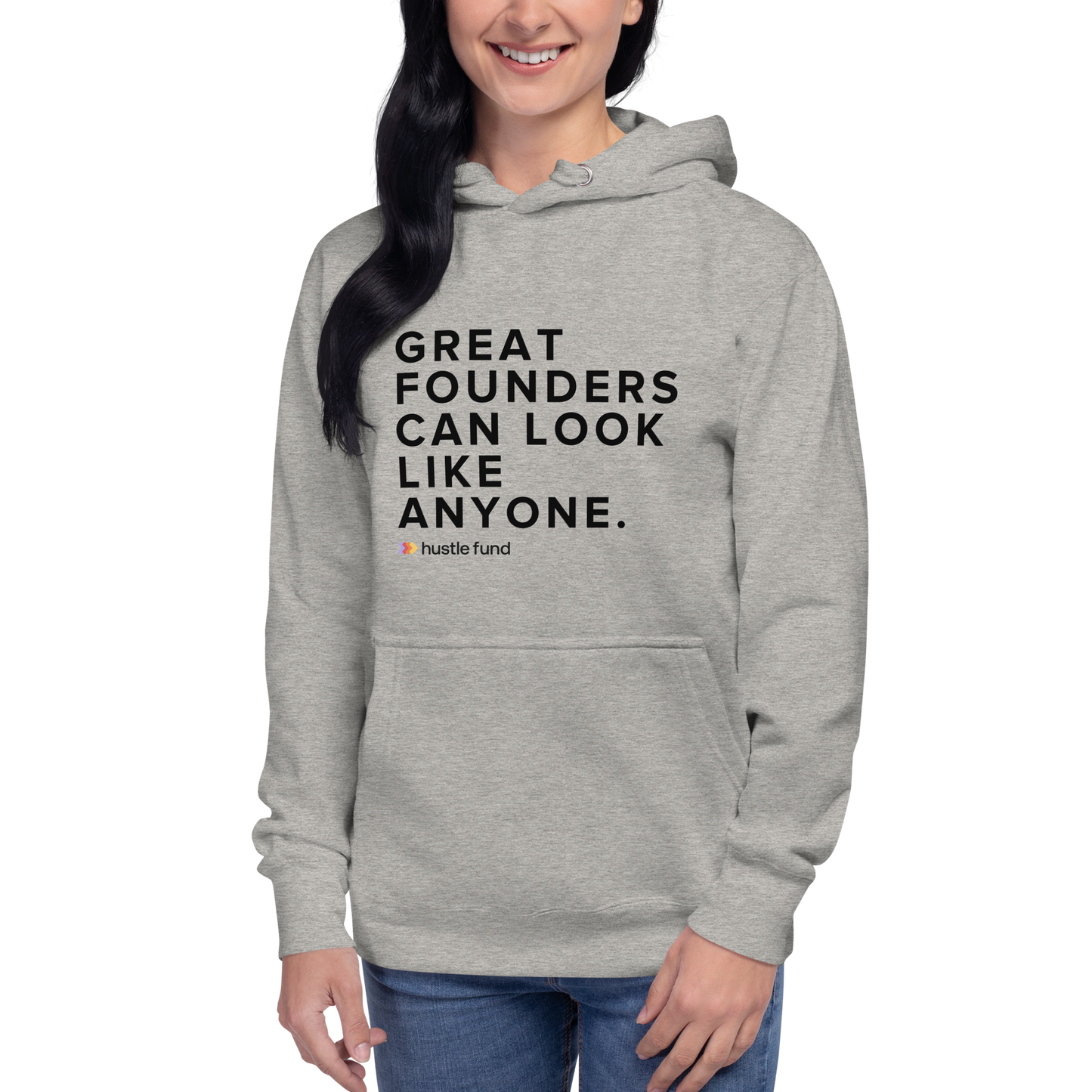 Great Founders Can Look Like Anyone Unisex Hoodie