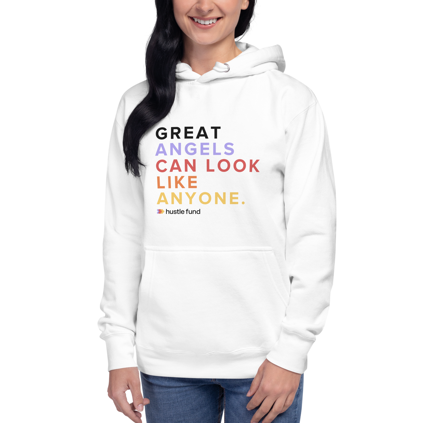 Great Angels Can Look Like Anyone Unisex Hoodie