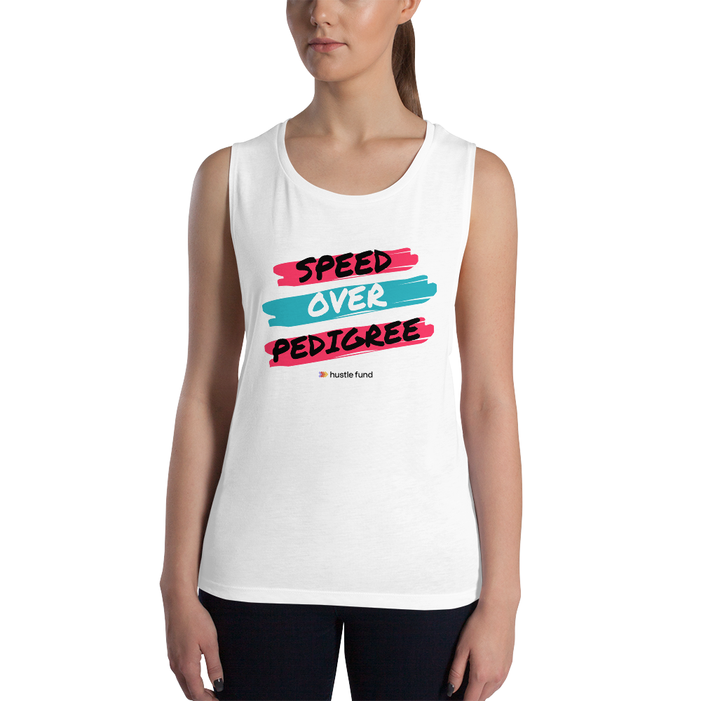Speed Over Pedigree Ladies’ Muscle Tank