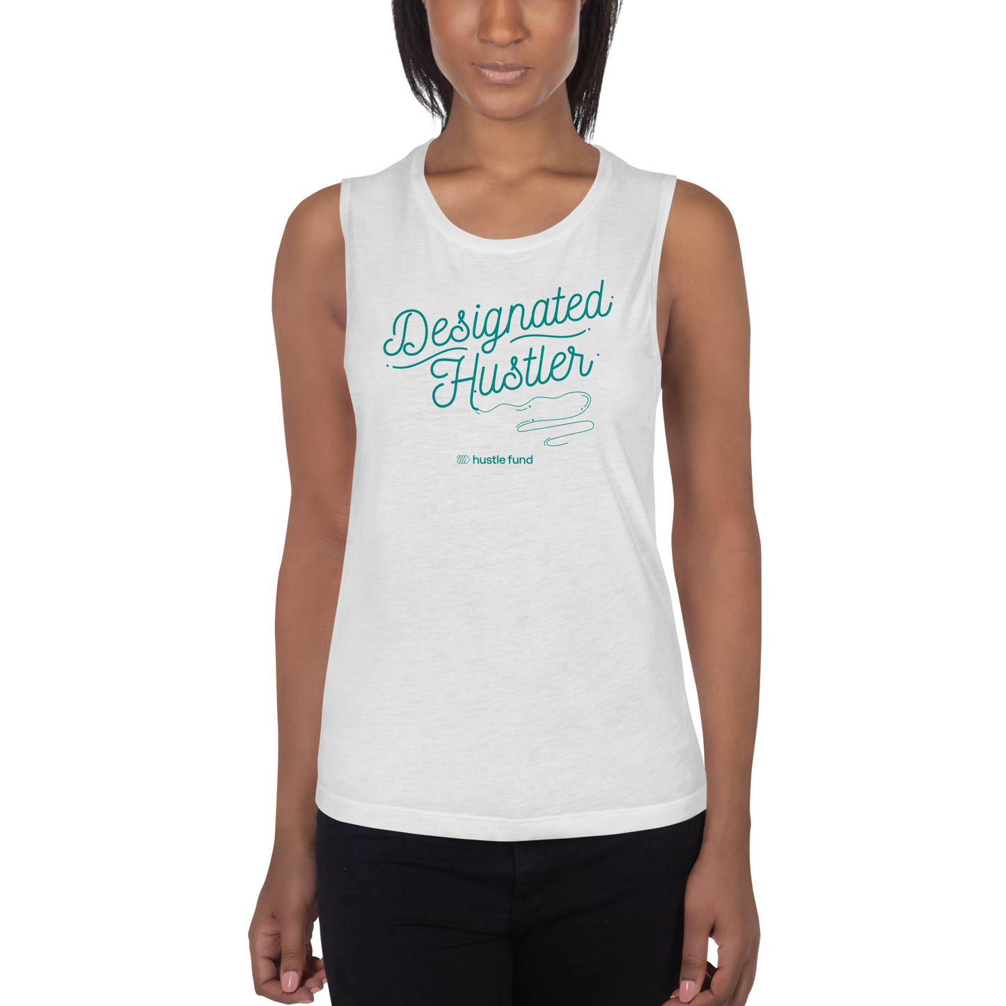 Designated Hustler Ladies’ Muscle Tank