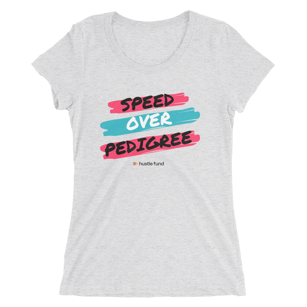 Speed Over Pedigree Ladies' T-Shirt