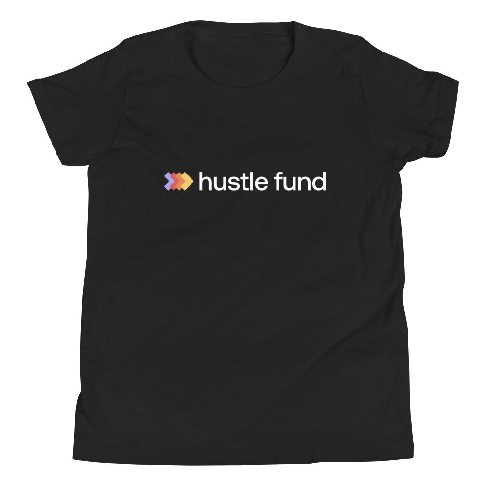 Hustle Fund Logo Youth Unisex T-Shirt