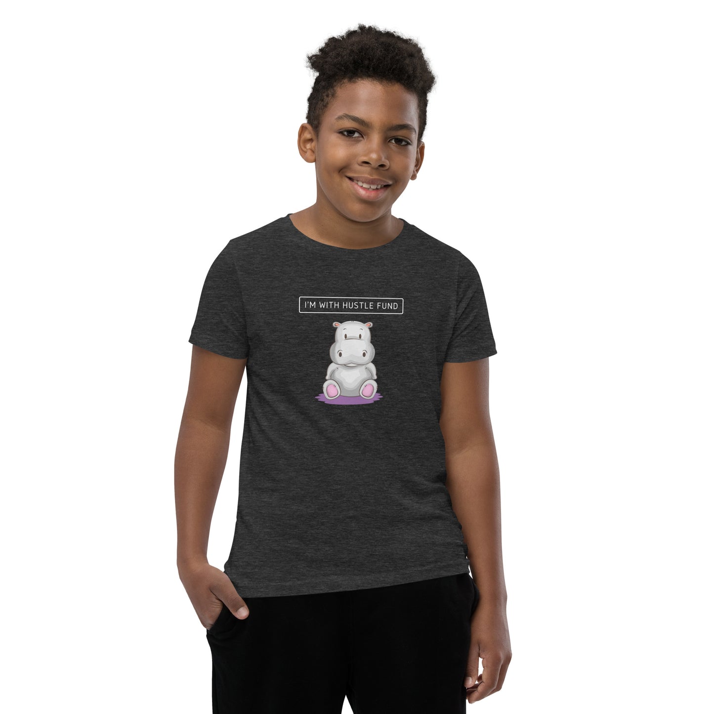 Hustle Fund Hippo Youth Unisex T-Shirt