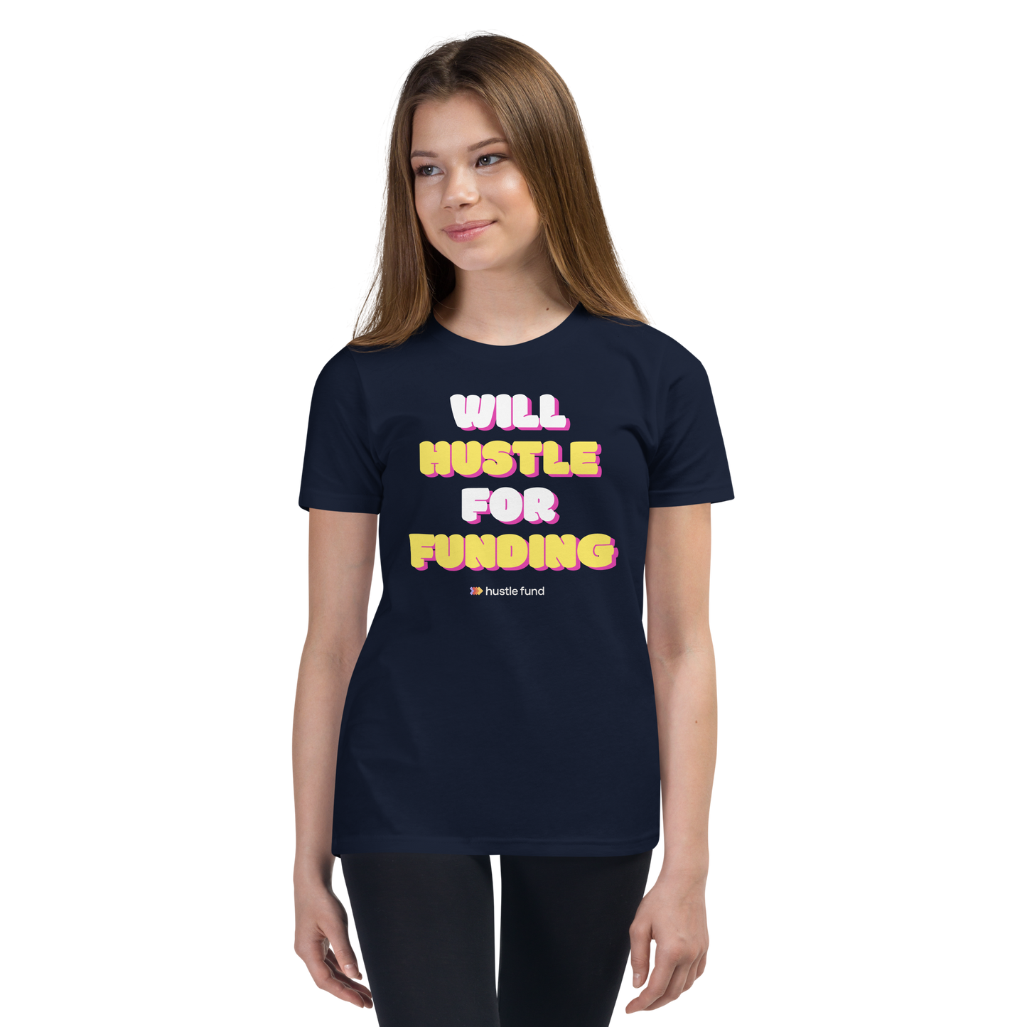 Will Hustle For Funding Youth Unisex T-Shirt
