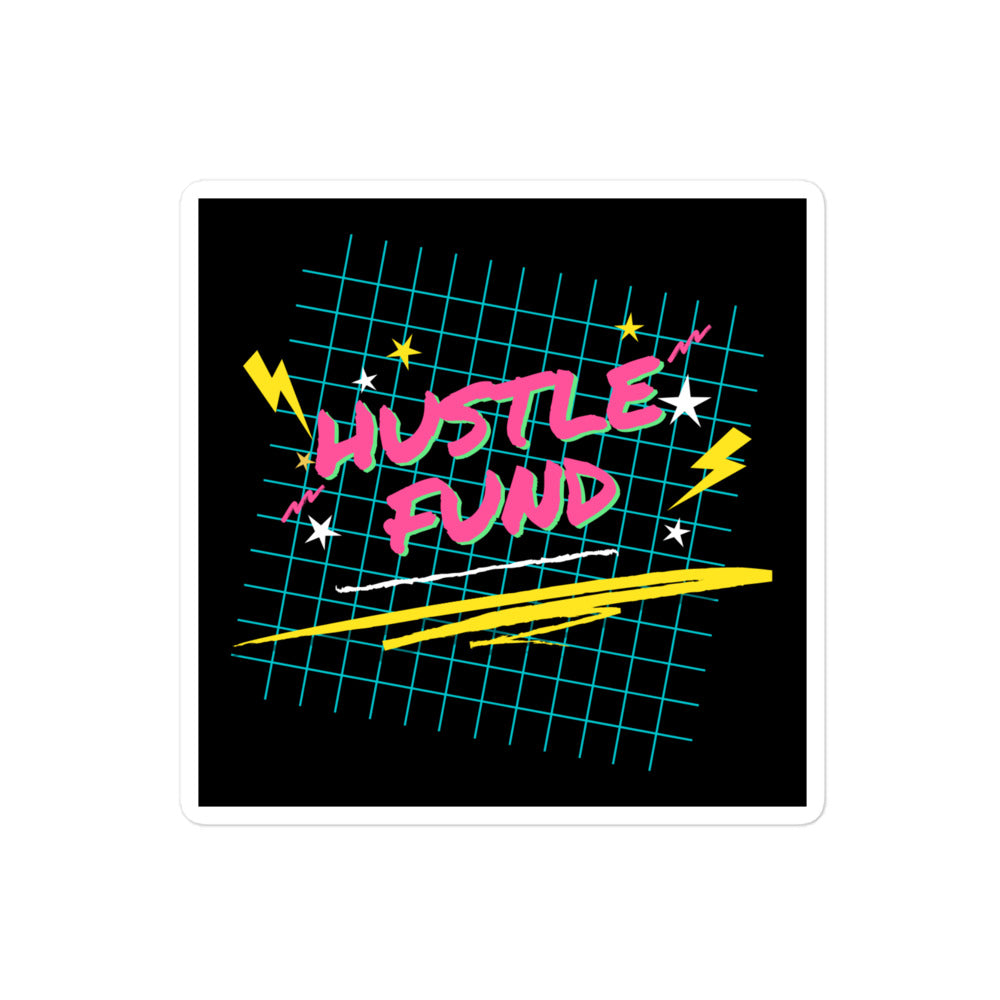 90's Inspired Hustle Fun Sticker