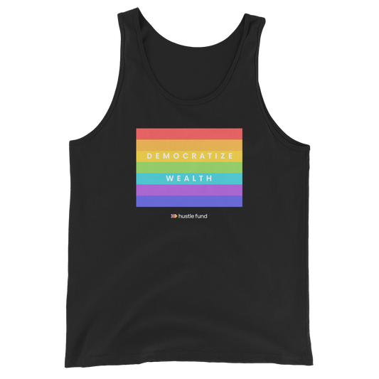Democratize Wealth Tank Top