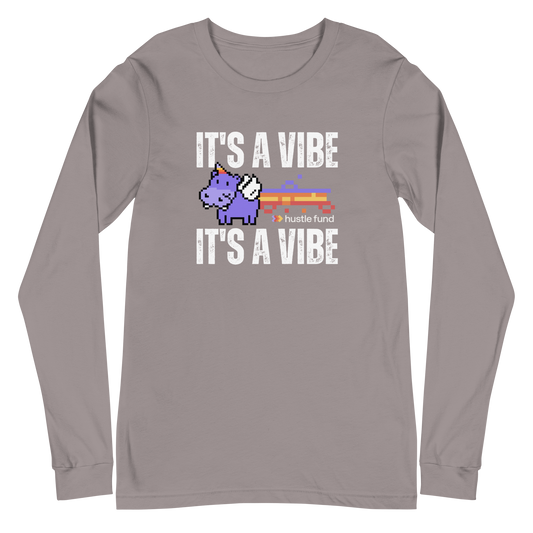 Hippocorn It's a Vibe Unisex Long Sleeve Shirt