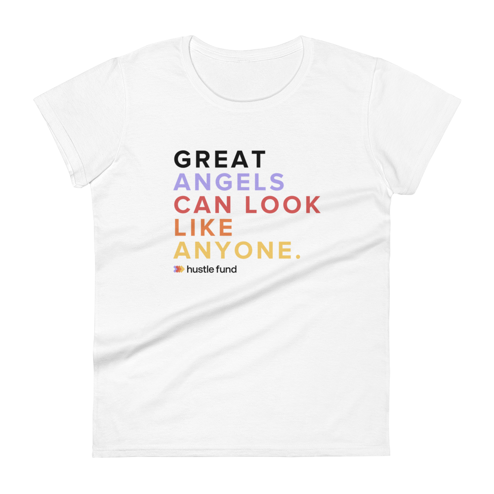 Great Angels Can Look Like Anyone Ladies' Pre-Shrunk T-Shirt