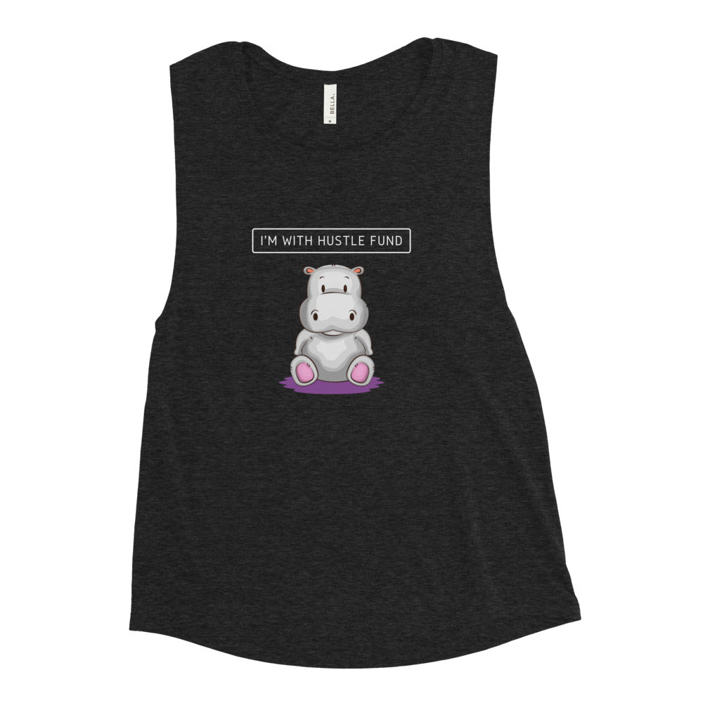 Ladies’ Muscle Tank — Hop To Vine Hustle