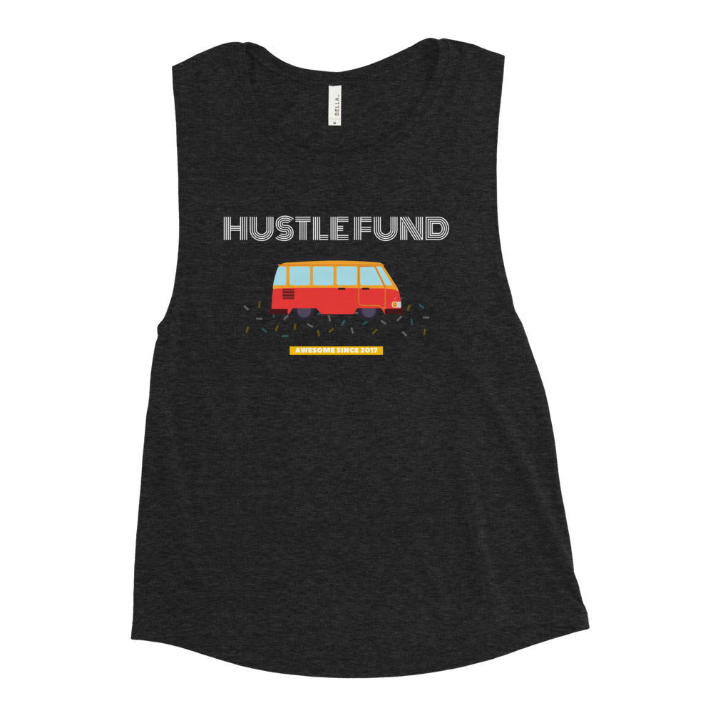 Hustle Fund Mini Van Ladies' Muscle Tank