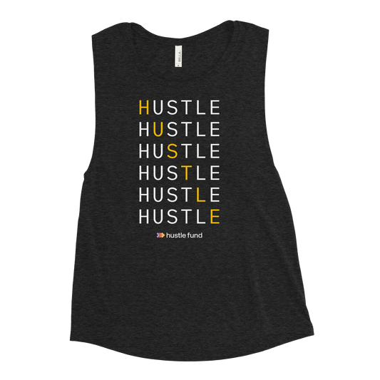 Always Hustling Ladies’ Muscle Tank