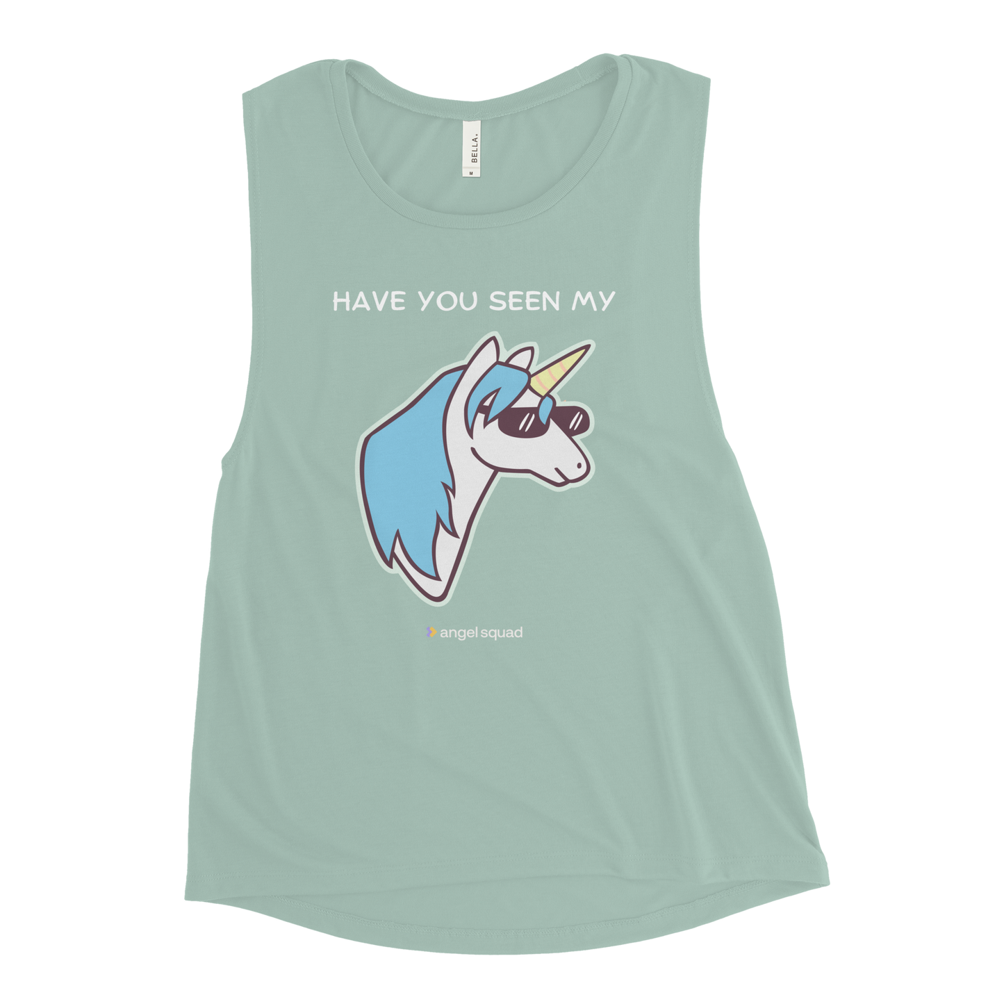 Have You Seen My Unicorn Ladies’ Muscle Tank
