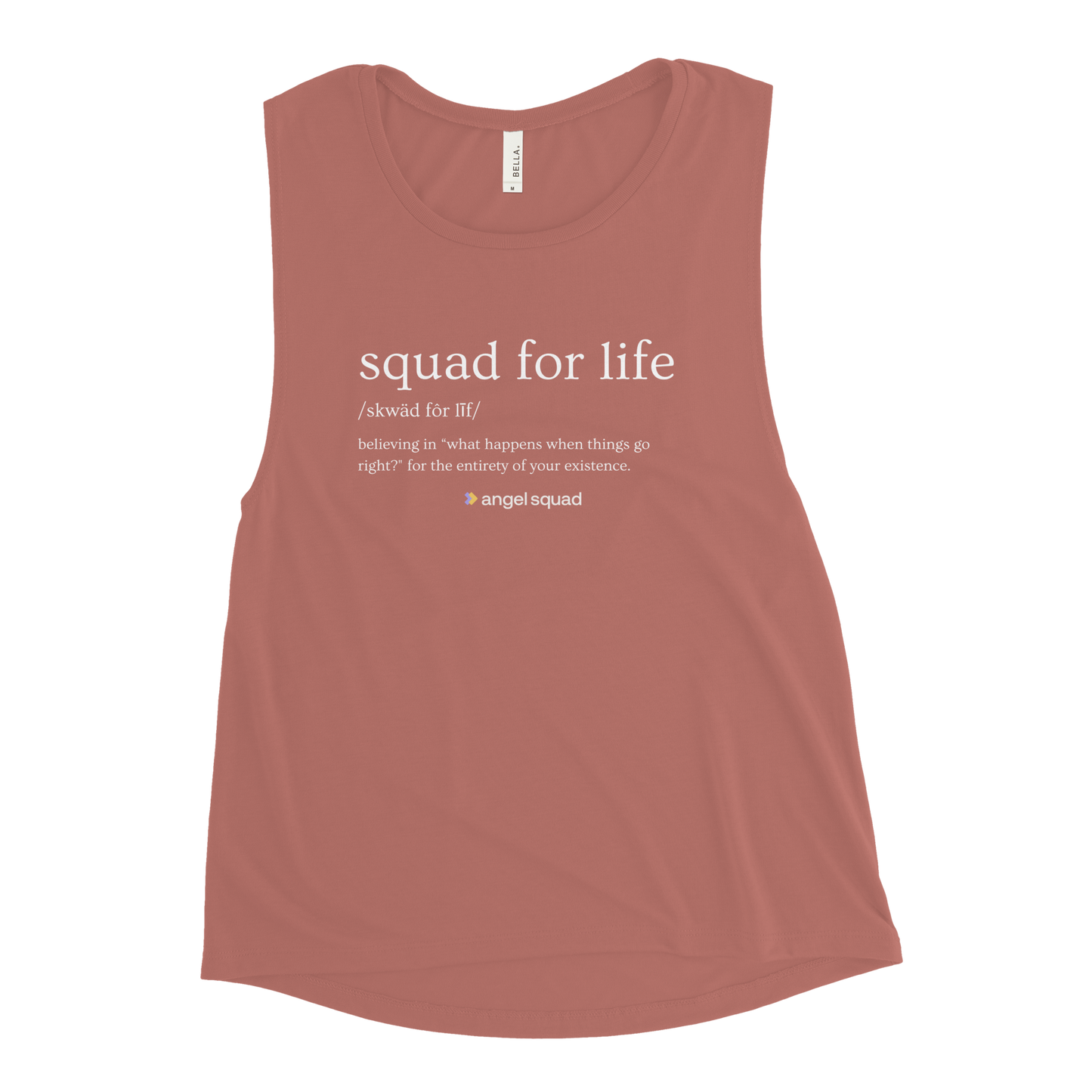 Squad For Life Ladies’ Muscle Tank