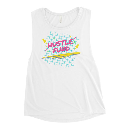 90's Inspired Hustle Fund Ladies’ Muscle Tank
