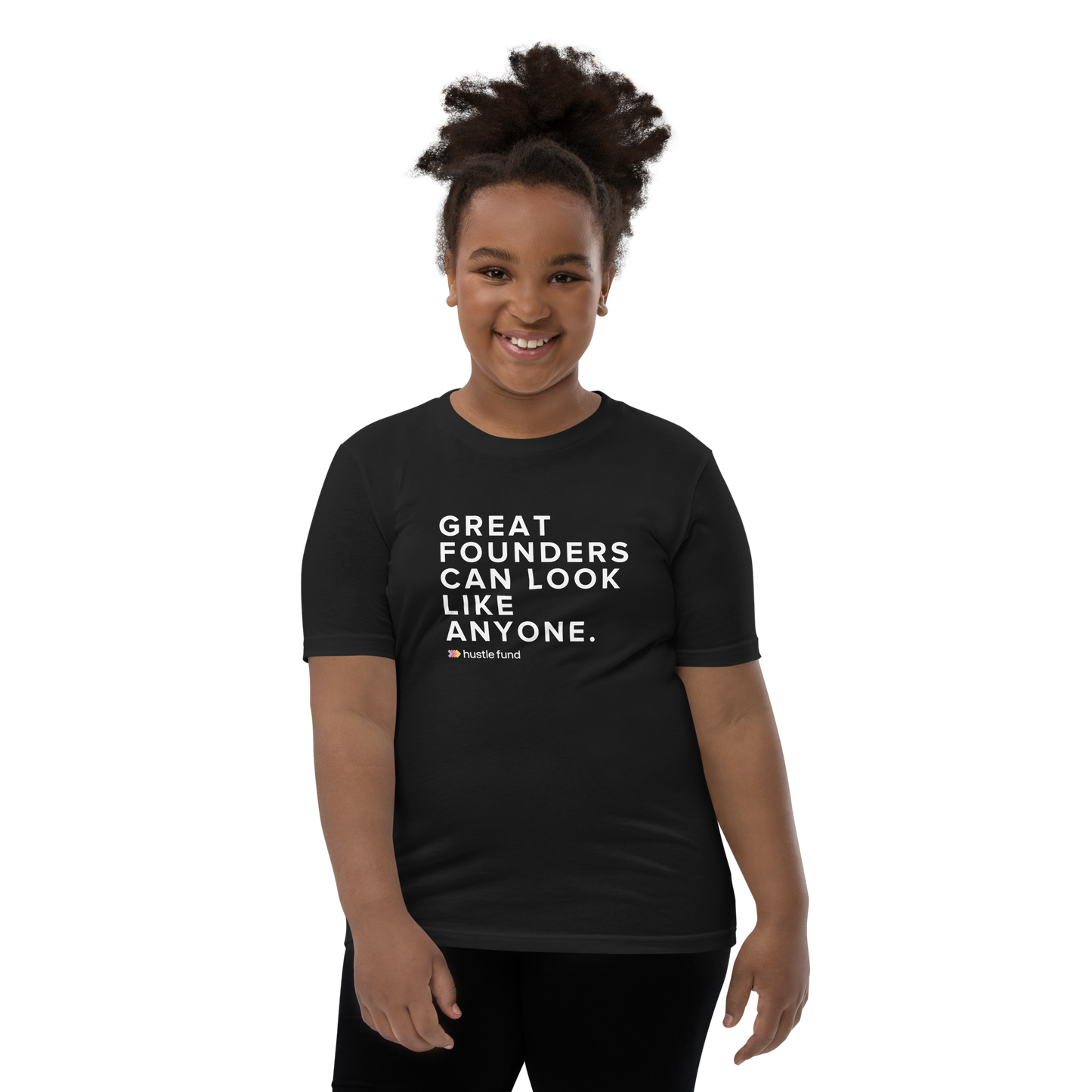 Great Founders Can Look Like Anyone Youth Unisex T-Shirt