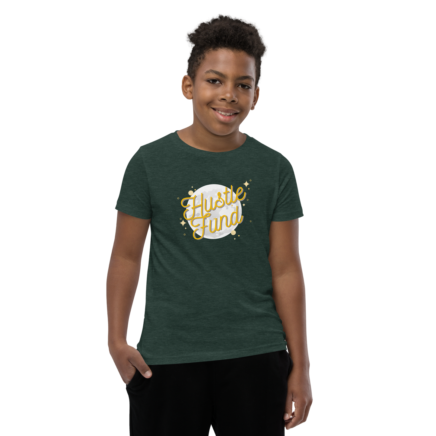 Over the Moon Hustle Fund Youth Unisex T-Shirt