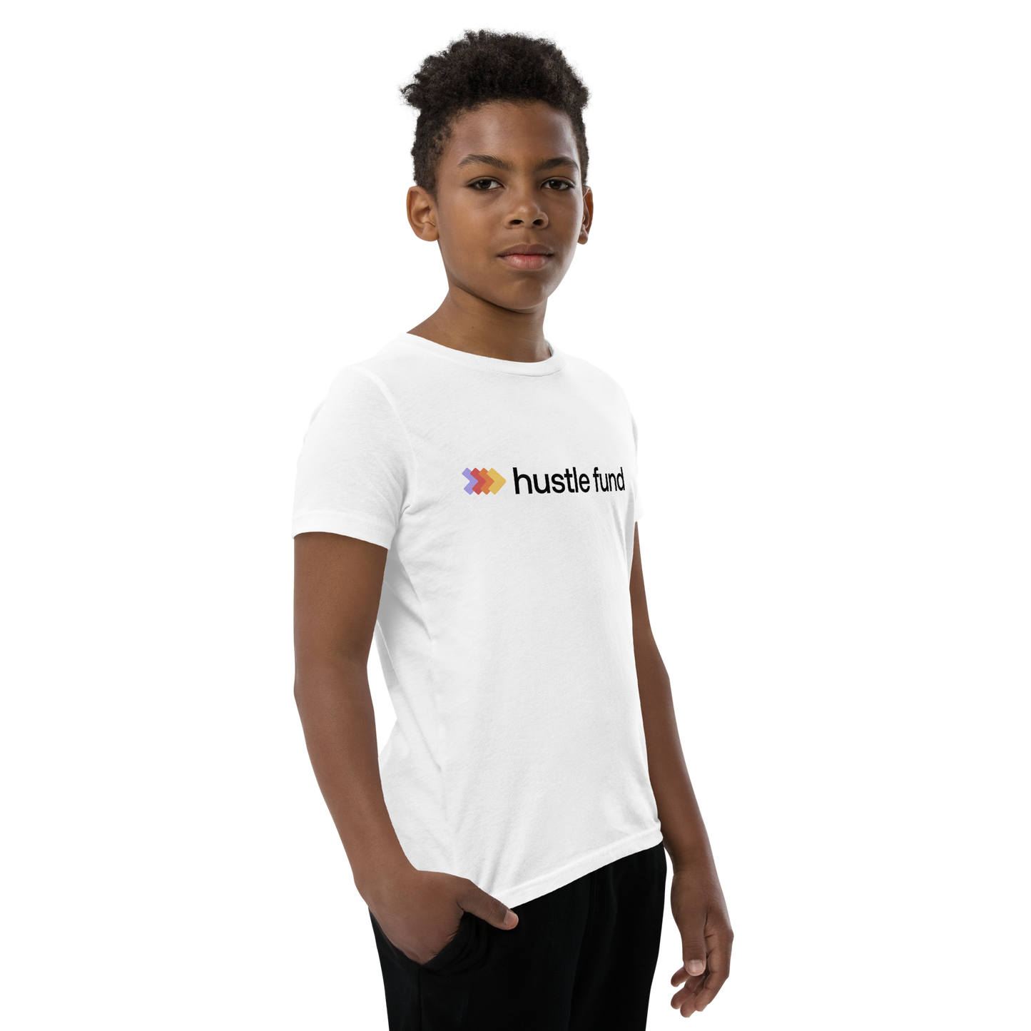 Hustle Fund Logo Youth Unisex T-Shirt